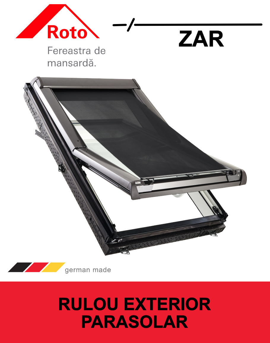Rulou exterior parasolar ZAR rulou exterior parasolar